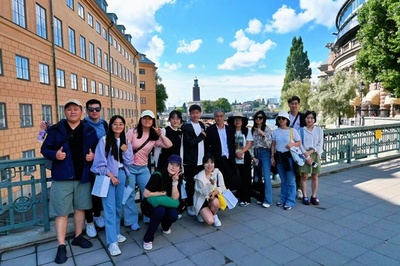管理学院师生赴北欧开展创新创业海外访学活动